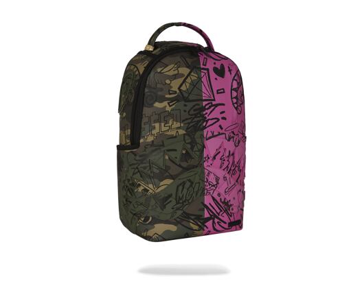 Batoh Sprayground - Split Pink And Camo Dlx Backpack