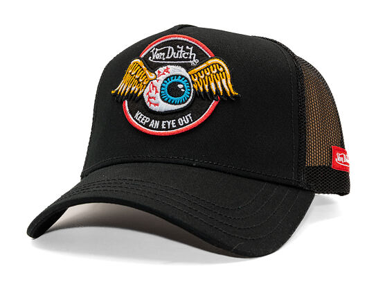 Kšiltovka Von Dutch - Trucker - Eye Out - Black