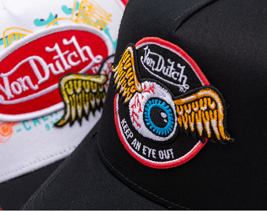 Kšiltovka Von Dutch - Trucker - Eye Out - Black
