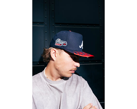 Kšiltovka New Era - 2025 MLB Speedway Classic 59FIFTY A-Frame - Atlanta Braves