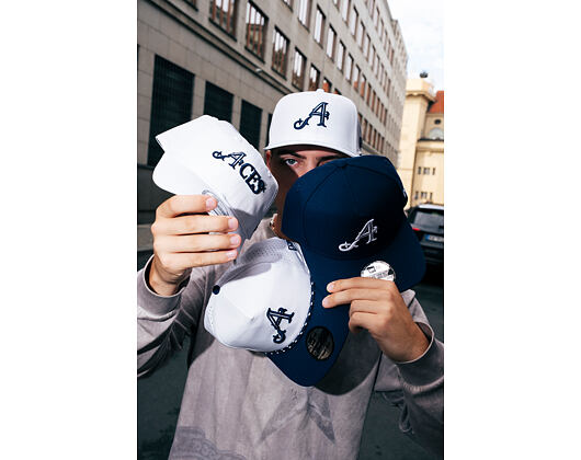 Kšiltovka New Era - LIV Golf 9FIFTY A-Frame - 4Aces - Navy