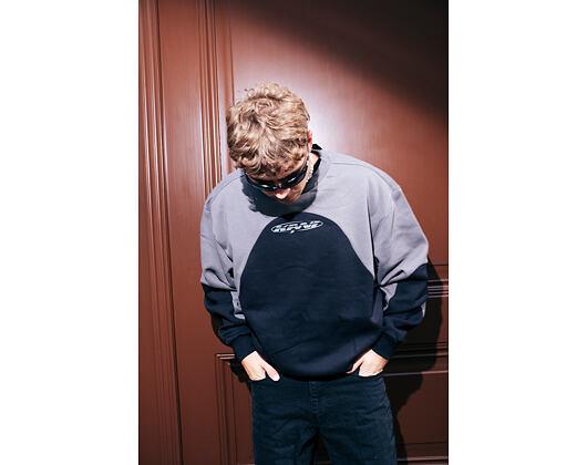 Mikina Karl Kani - Kani Elipse Os Crew Black