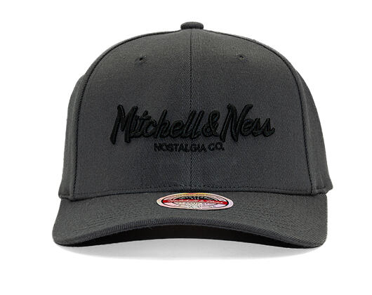 Kšiltovka Mitchell & Ness - Branded Pinscript Classic Red - Charcoal / Black