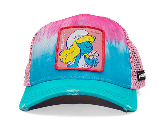 Kšiltovka Capslab - Smurfs trucker