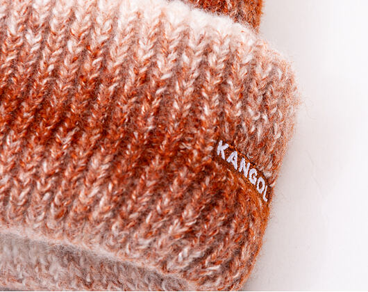 Kulich Kangol - Heathered 2-Way Beanie - Rustic Caramel