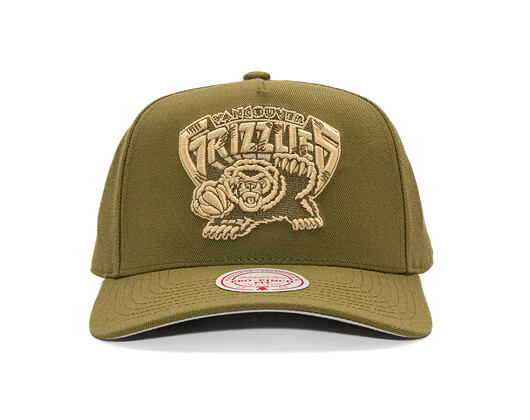 Kšiltovka Mitchell & Ness - NBA Fashion Basic Pro HWC - Vancouver Grizzlies - Olive