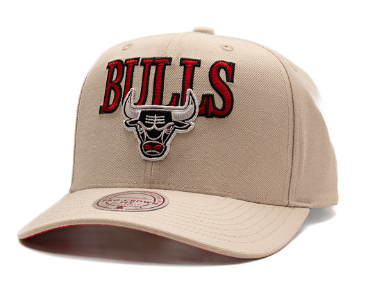 Kšiltovka Mitchell & Ness - NBA Team Name Pro Crown - Chicago Bulls - Bone