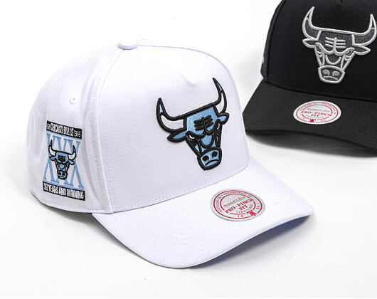 Kšiltovka Mitchell & Ness - NBA Core Xi Pro  Bulls - Chicago Bulls - White-Blue