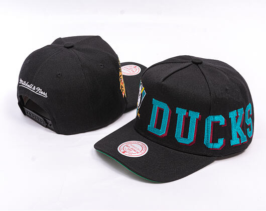 Kšiltovka Mitchell & Ness - NHL Busted Pro Vntg - Anaheim Ducks - Black