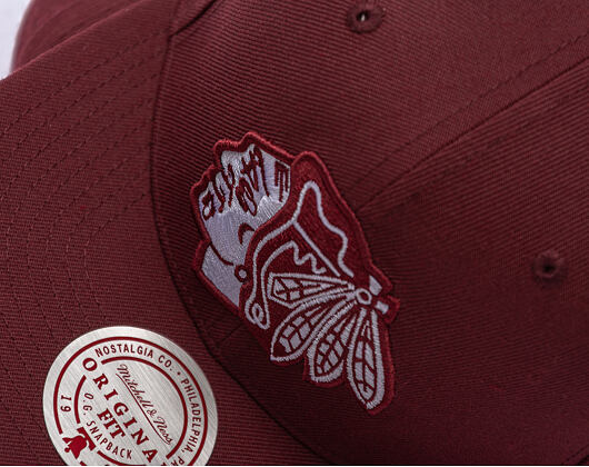Kšiltovka Mitchell & Ness - NHL Fashion Basic Snapback - Chicago Blackhawks - Dark Purple