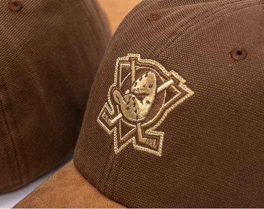 Kšiltovka Mitchell & Ness - NHL Lux Chain Vntg - Anaheim Ducks - Brown