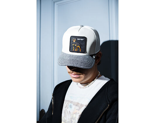 Kšiltovka Goorin - Denim Bad Boy - White/Gray