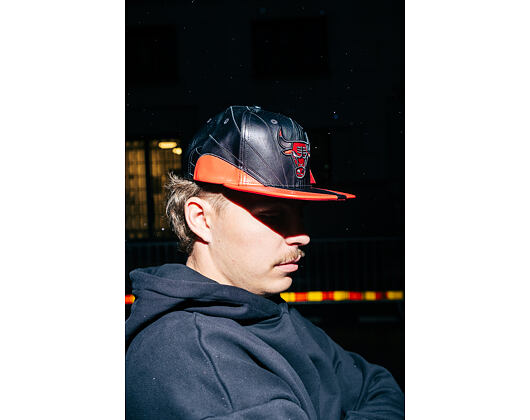 Kšiltovka Mitchell & Ness - NBA Day 12  Bulls - Chicago Bulls - Black-Red