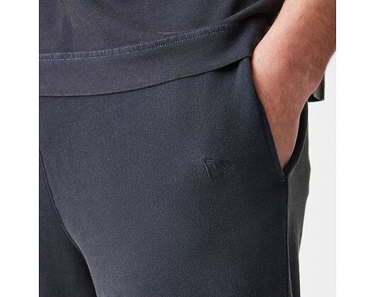 Kalhoty New Era - Branded Washed Straight Sweatpants - Black
