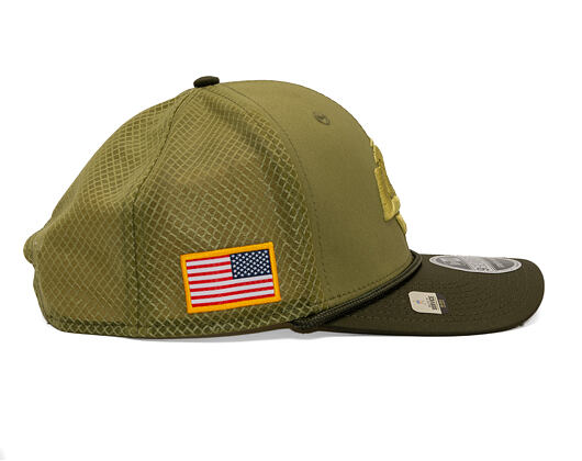 Kšiltovka New Era - NFL25 "Salute to Service" - 9SEVENTY Stretch-Snap - Los Angeles Rams