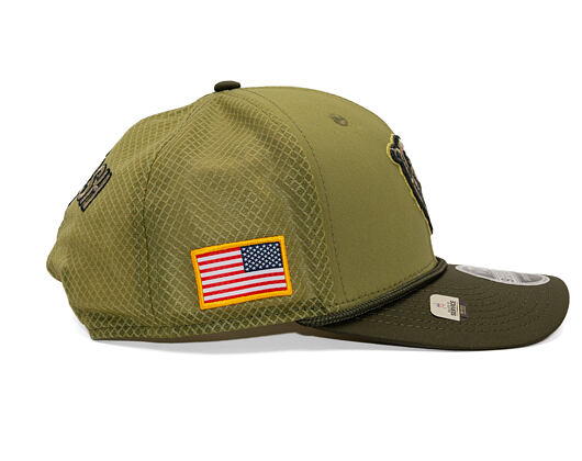 Kšiltovka New Era - NFL25 "Salute to Service" - 9SEVENTY Stretch-Snap - Chicago Bears