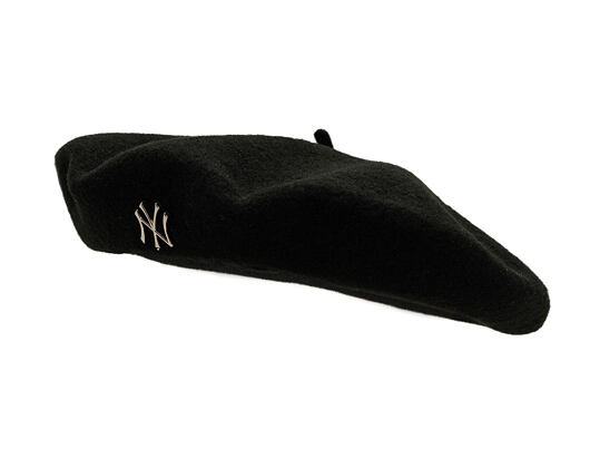 Dámský Baret New Era - MLB Wool Pin Beret - NY Yankees - Black