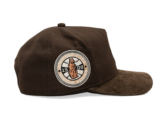 Kšiltovka New Era - MLB Cooperstown Cord 19TWENTY - Chicago Cubs - Brown