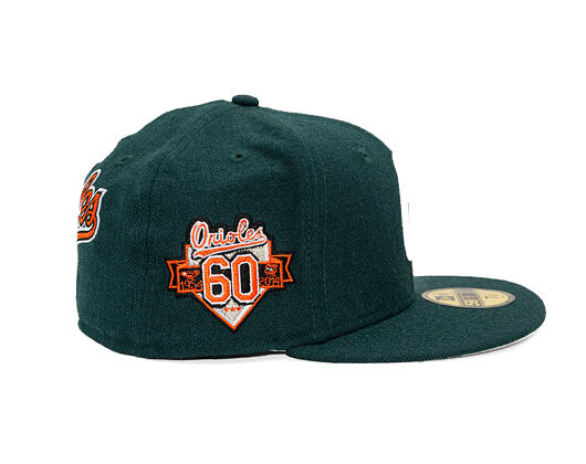 Kšiltovka New Era - MLB "Image Drop" ALL OVER 59FIFTY - Baltimore Orioles - Dark Green