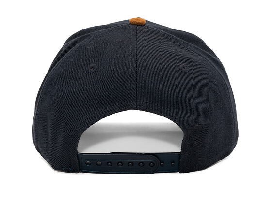 Kšiltovka New Era - MLB Suede Visor 9FORTY A-Frame - Detroit Tigers - Navy / Brown