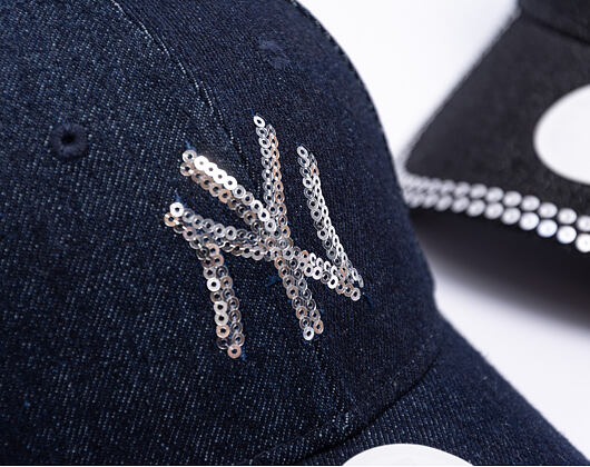 Dámská Kšiltovka New Era - MLB Womens Distressed 9FORTY - NY Yankees - Blue