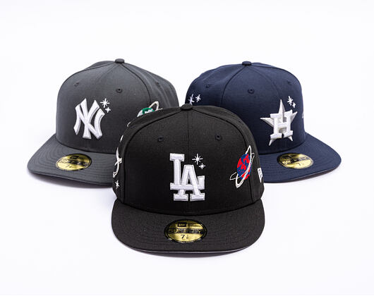 Kšiltovka New Era - MLB Planet Icon 59FIFTY - LA Dodgers - Black