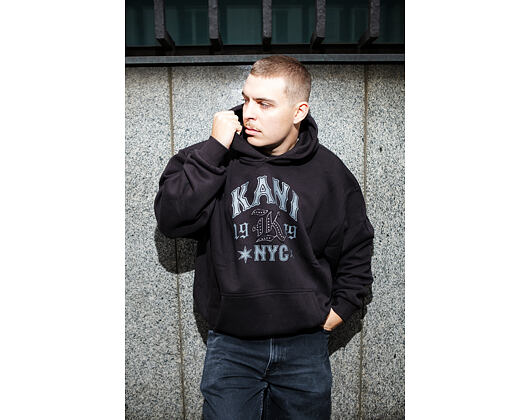 Mikina Karl Kani - Kani Western Os Hoodie - Black