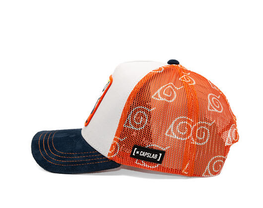 Kšiltovka Capslab Trucker Capslab X Naruto Uzumaki Navy/White/Orange