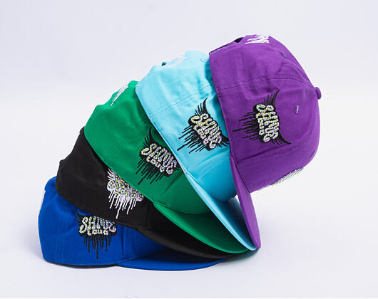 Kšiltovka Reflection Luxury Shine Loud Snapback - Baby Blue / White