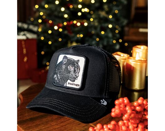 Kšiltovka Goorin - Animal Farm Core The Panther - Black