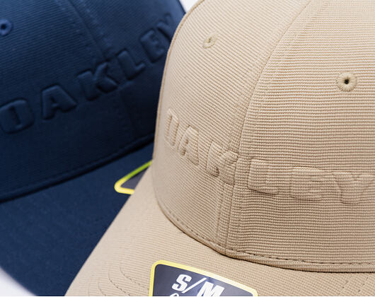 Kšiltovka Oakley - Bark Embossed Hat - Pebble