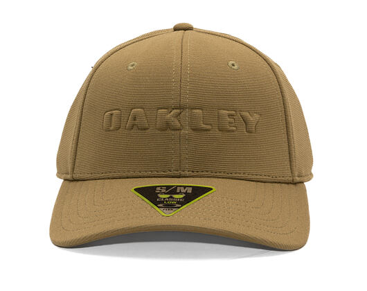 Kšiltovka Oakley - Bark Embossed Hat - Army Green