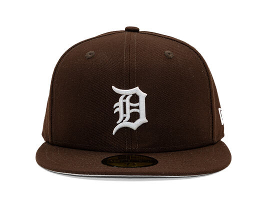 Kšiltovka New Era - MLB Seasonal 59FIFTY - Detroit Tigers - Burnt Wood - Brown
