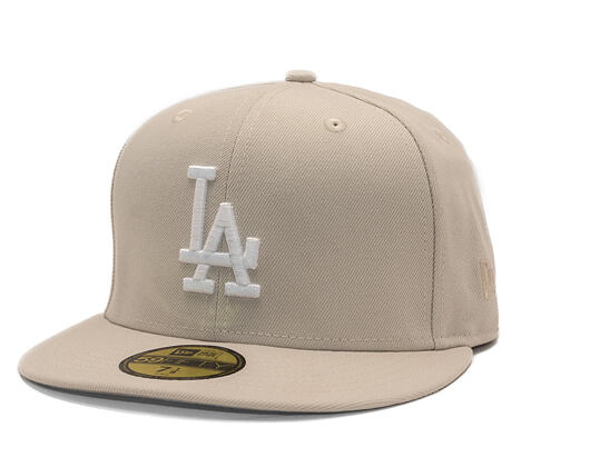 Kšiltovka New Era - MLB Seasonal 59FIFTY - LA Dodgers - Stone