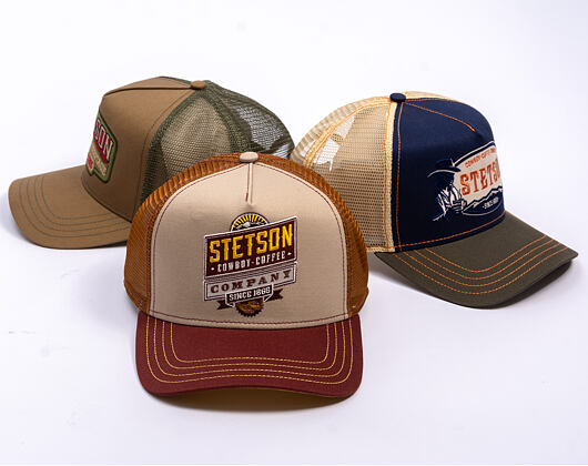 Kšiltovka Stetson - Trucker Cap - Barista Company - 67