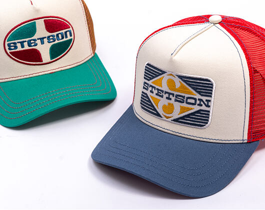 Kšiltovka Stetson - Trucker Cap - Rhombus - 27