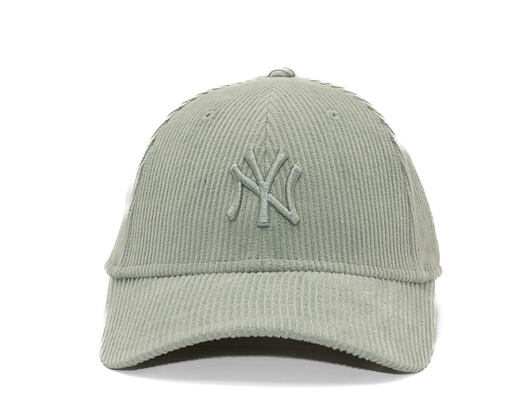 Dámská Kšiltovka New Era - MLB Pastel Cord 9FORTY M-CROWN - NY Yankees - Pastel Green