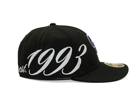 Kšiltovka New Era - MLB Established 59FIFTY Low Profile - Colorado Rockies - Black