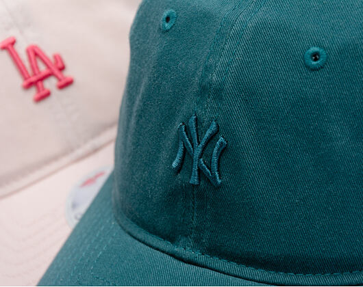 Dámská Kšiltovka New Era - MLB Washed Mini Logo 9TWENTY - NY Yankees - Pine Green