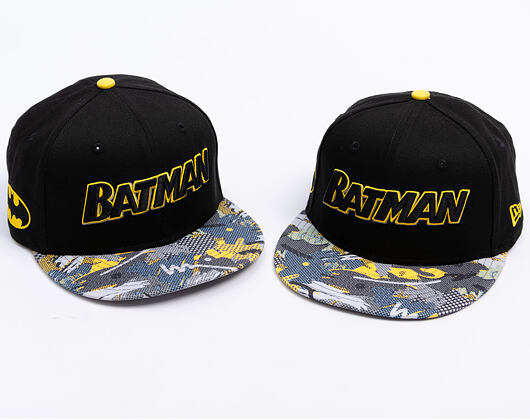 Dětská Kšiltovka New Era - Warner Bros DC Universe 9FIFTY - Batman - Black