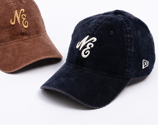Kšiltovka New Era - Branded Washed Cord 9TWENTY - Navy