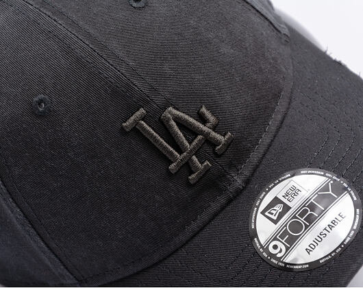 Kšiltovka New Era - MLB Wash Distress 9FORTY - LA Dodgers - Steel