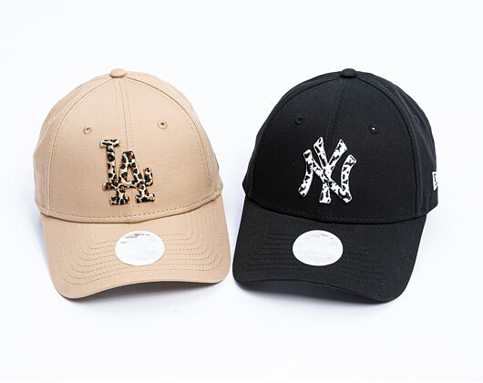 Dámská Kšiltovka New Era - MLB Animal Infill 9FORTY - LA Dodgers - Camel