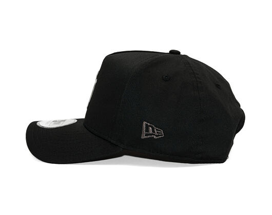 Kšiltovka New Era - MLB Metallic 9FORTY A-Frame - NY Yankees - Black