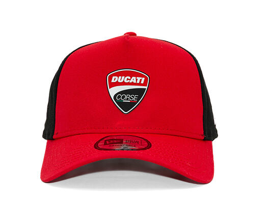 Kšiltovka New Era - Ducati Motor Core 9FORTY Trucker - Scarlet