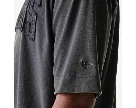 Triko New Era - MLB Washed Boxy Tee - LA Dodgers - Dark Grey