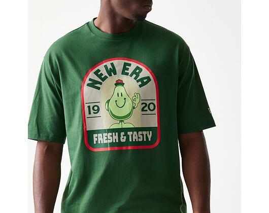 Triko New Era - Fruit Graphic Oversized Tee - Cilantro Green