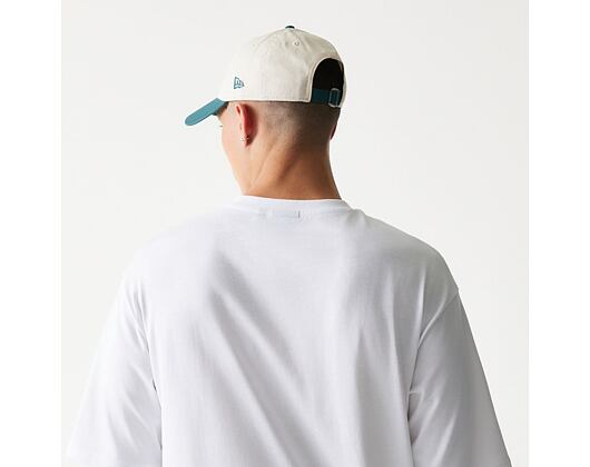 Triko New Era - Player Graphic Oversized Tee - White