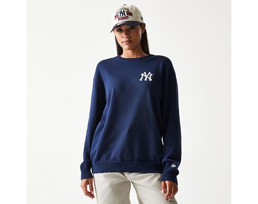 Svetr New Era - MLB Essential Knit Sweater - NY Yankees - Navy