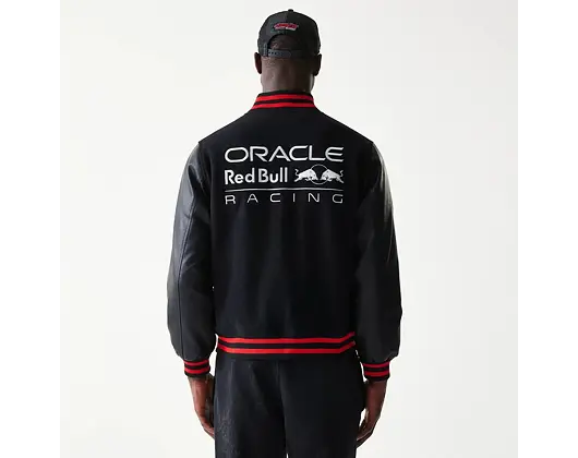 Bunda New Era - F1 Varsity Jacket - Red Bull F1 - Black